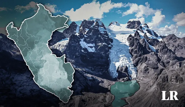 La cordillera Blanca es la cadena de montañas con más glaciares en el Perú. Foto: composición LR