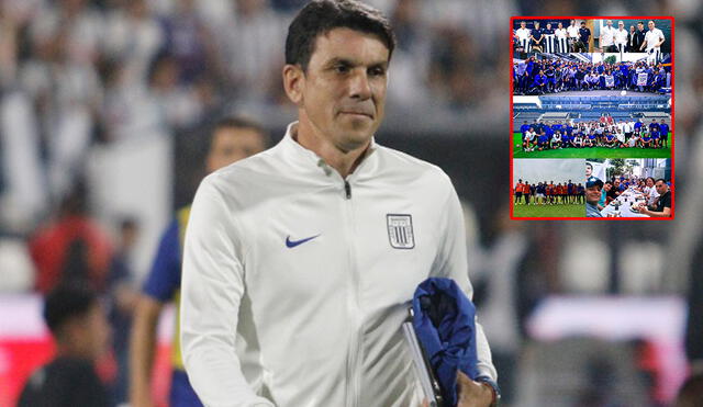 Mauricio Larriera fue DT de Alianza Lima por poco más de cuatro meses. Foto: composición de LR/Luis Jiménez/captura de X