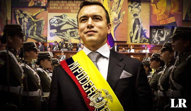 El empresario Daniel Noboa se convertirá este jueves 23 de noviembre en el presidente más joven de Ecuador. Foto: composición LR/EFE - Video: France24