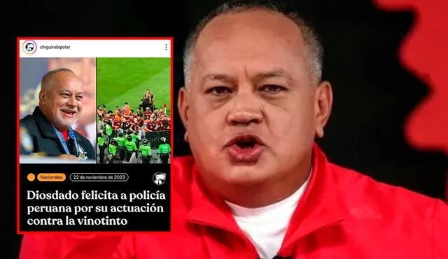 Diosdado Cabello vuelve a arremeter contra los medios venezolanos. Foto: composición LR/difusión/Redes sociales