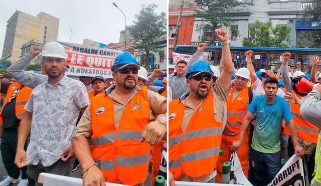 Marcha se realizó en la av. Larco. Foto: composición La República/Rosa Quincho/LR