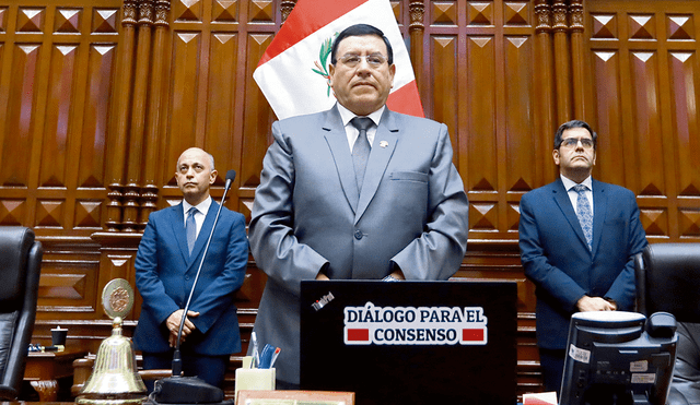 En la mira. Continúa la investigación contra el presidente del Congreso, Alejandro Soto. Foto: difusión