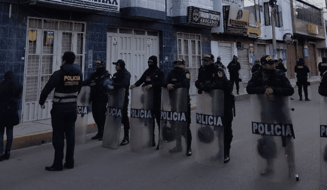Policía y Fiscalía incautaron viviendas en Juliaca. Foto: La República