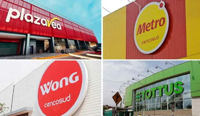 Supermercados aún no anuncian si brindarán atención en Navidad. Foto: composición LR/Andina