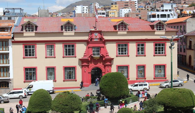 Las autoridades de la Cporte Superior de Jusricia de Puno emitieron el fallo tras el juicio oral. Foto. Corte Superio de Justicia de Puno