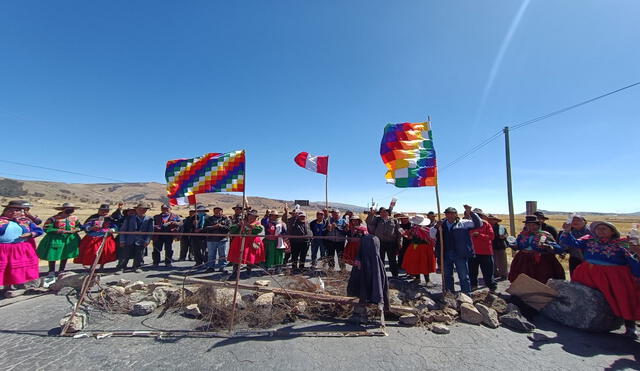 Puno quiere reeditar las protestas del año pasado. Insisten con la renuncia de Dina Boluarte. Foto: La República