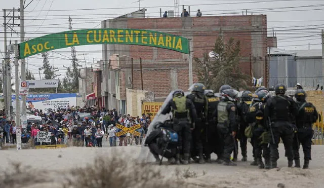 Durante los reclamos sucedieron tres muertes por armas de fuego entre diciembre 2022 y enero del 2023. Foto: la República