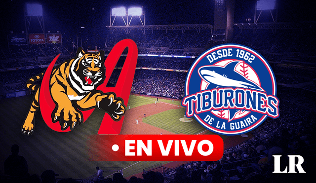 Mira AQUÍ el juego EN VIVO entre Tiburones vs. Tigres por la LVBP. Foto: composición LR de Fabrizio Oviedo/Tigres de Aragua/Tiburones de la Guaira