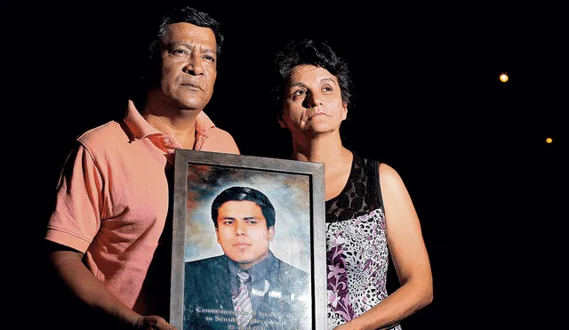 Proceso. Padres de Gerson Falla esperan que confirmen condena. Foto: difusión