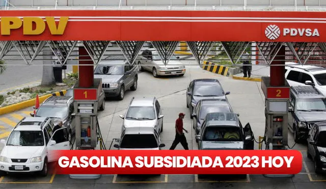 La gasolina subsidiada se puede transferir a familiares por Patria. Foto: composición LR/El Nacional