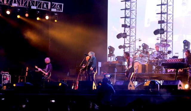 The Cure se presentó en Lima el último miércoles 22 de noviembre. Foto: John Reyes/La República