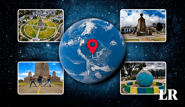 La Ciudad Mitad del Mundo es un símbolo de la libertad e identidad nacional ecuatoriana. Foto: composición LR/Google Earth/RT