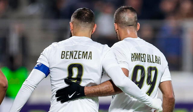 El equipo de Benzema y Marcelo Gallardo clasificó a la siguiente ronda de la AFC Champions League. Foto: Ittihad Club