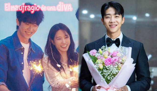 Chae Jong-Hyeop tiene dos identidades en 'El naufragio de una diva'. Foto: composición LR/tvN/Instagram/Chae Jong-Hyeop