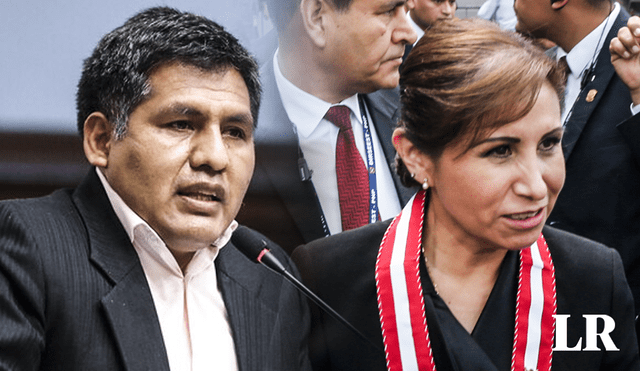 Patricia Benavides denunció constitucionalmente a Boluarte.  Foto: composición LR