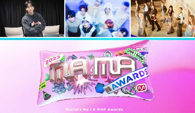 El 29 de noviembre se desarrollará la segunda fecha de los premios MAMA 2023. Foto: composición LR/BTS Oficial/Stray Kids/Twice