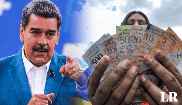El mandatario de Venezuela también se refirió a la pensión que reciben los adultos mayores. Foto: composición LR/ Con el Mazo Dando/ Nuevo Día