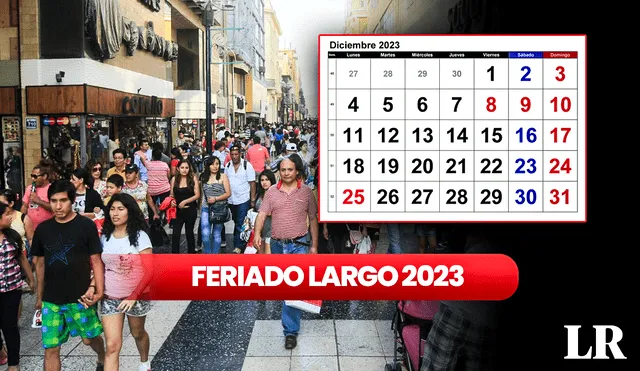 Averigua cuánto te deben pagar si trabajas durante los feriados del 8 y 9 de diciembre. Foto: composición de Fabrizio Oviedo/LR/calendarpedia/Andina