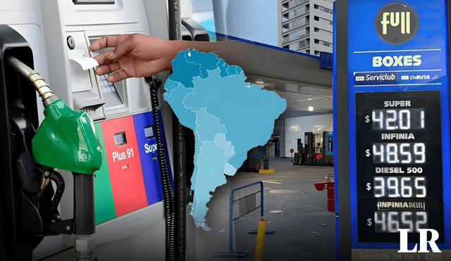 El país de Sudamérica con la gasolina más barata es Venezuela. Foto: composición de Fabrizio Oviedo/La República/BBC