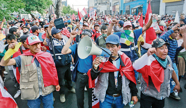 Protestas contra el Gobierno de Dina Boluarte han sido anunciadas en los últimos días. Foto: archivos La Répública