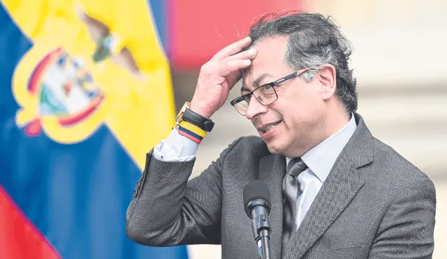 Enfrentamientos. Desde que inició su gestión, Gustavo Petro mantiene un prolongado conflicto con la Fiscalía colombiana. Foto: EFE