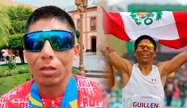 Guillén logró obtener 2 medallas de plata en los Juegos Parapanamericanos 2023. Foto: composición LR/Steffano Trinidad/captura de video/Canal N