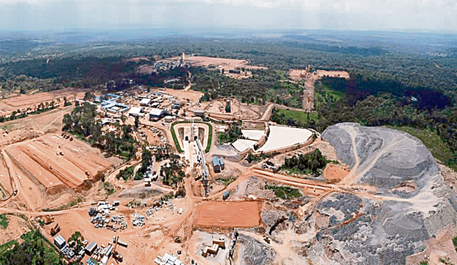 Cobre. La mina Kamoa-Kakula tiene previsto cerrar 2023 con una producción de 430.000 TM. Foto: difusión