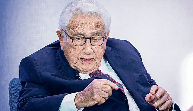 Célebre. Henry Kissinger, un conocido diplomático estadounidense que ganó el Premio Nobel de la Paz. Foto: EFE