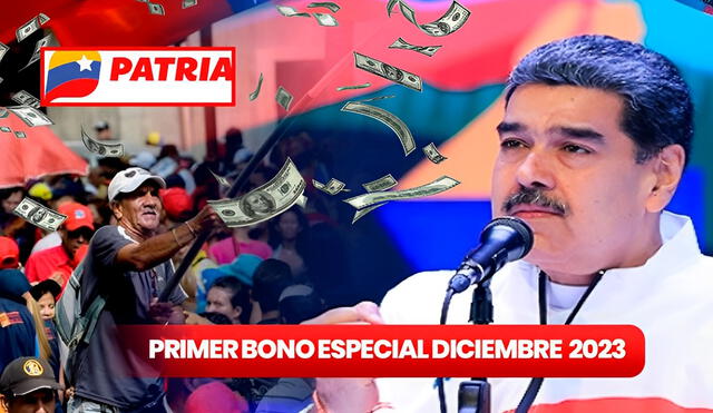 Conoce cuándo llegará el Primer Bono Especial de diciembre 2023. Foto: composición LR/Patria/Nicolás Maduro