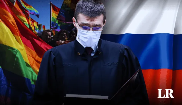 El juez Oleg Nefedov fue quien anunció la decisión de prohibir en Rusia al movimiento LGBT. Foto: Agencia EFE/Composición LR/Referencial