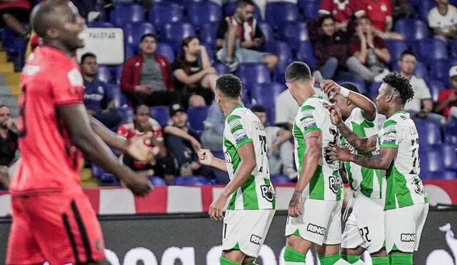 Atlético Nacional sumó su segunda victoria en el cuadrangular de la Liga BetPlay 2023. Foto: X/Atlético Nacional