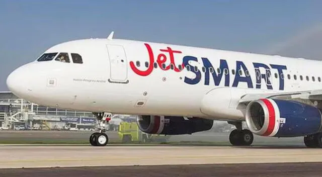 Avión de JetSmart