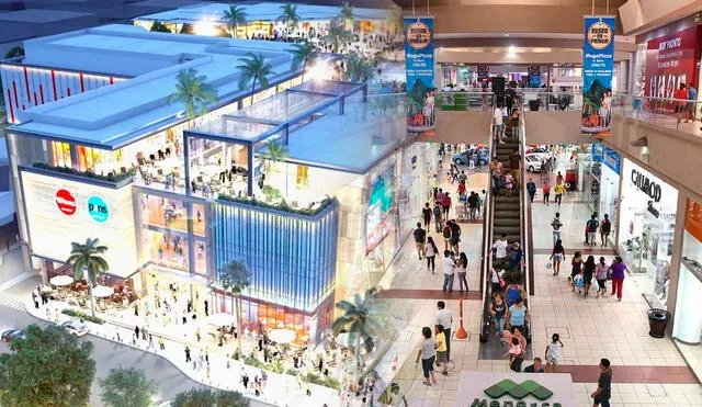 El nuevo mall de Cencosud contará con más de 345 tiendas. Foto: Composición-LR.