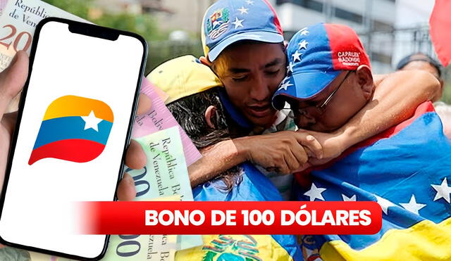 Conoce cuál es el Bono Patria con el que el Gobierno de Nicolás Maduro entrega US$100. Foto: composición LR/Patria.