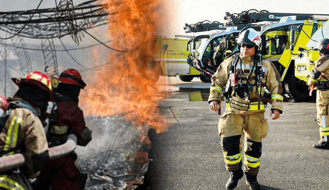 Bomberos no perciben un sueldo por su labor en la sociedad. Foto: composición Jazmín Ceras/LR