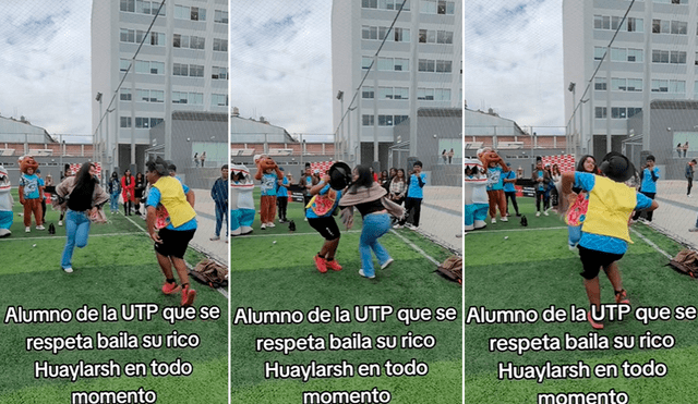 El huaylarsh es una danza típica de Huancayo. Foto: composición LR/TikTok/@elcholotuberviajero