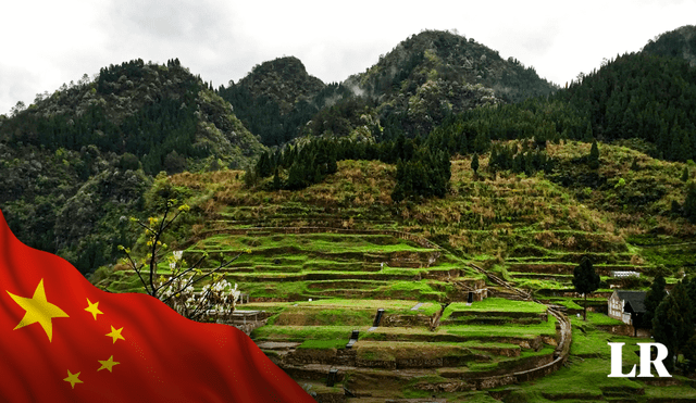 El 'Machu Picchu chino' se llama Laosicheng y está en una zona alejada de la ciudad. Foto: composición LR - Jazmín Ceras