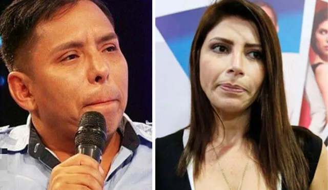 Milena Zárate señaló que Edwin Sierra la humillaba a lo largo de su embarazo cuando todavía estaban juntos. Foto: composición LR/Captura América TV