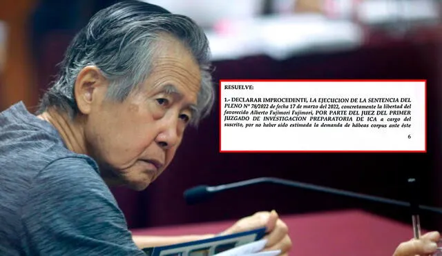 Alberto Fujimori continuará recluido en el penal de Barbadillo. Foto: El País/ difusión