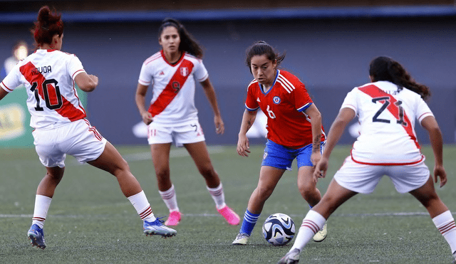Perú y Chile jugaron el amistoso en el Estadio Bicentenario de La Florida. Foto: La Roja