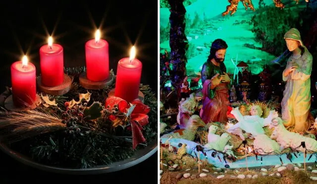 Una de las festividades más esperadas por los fieles cristianos antes de la navidad es el adviento. Foto: composición LR/Andina/MunicipalidadDeLima