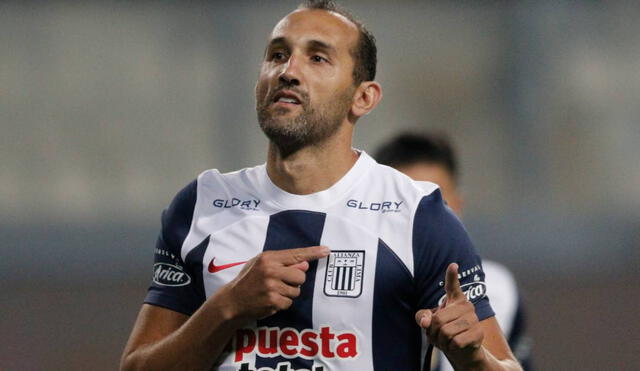 Hernán Barcos fue el máximo goleador de Alianza Lima en el 2023. Foto: Luis Jiménez/La República