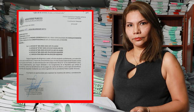 Marita Barreto fue destituida del cargo tras revelar que Patricia Benavides sería la cabecilla de una organización criminal. Foto: composición La República/AP/X