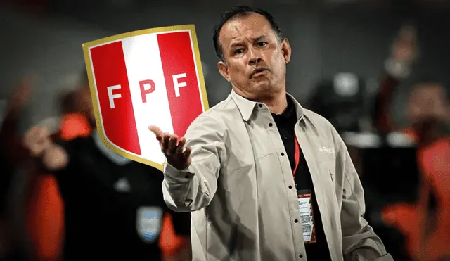 Juan Reynoso asumió el mando de la selección peruana en el 2022. Foto: composición LR/Luis Jiménez/FPF