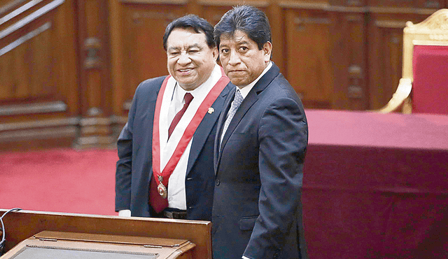 Elección cuestionada. La asunción de Josué Gutiérrez era parte del plan de Villanueva. Foto: Marco Cotrina/La República