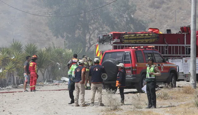 Fábrica de pirotécnicos tenía sus documentos en regla, por eso llama la atención el accidente. Foto: La República