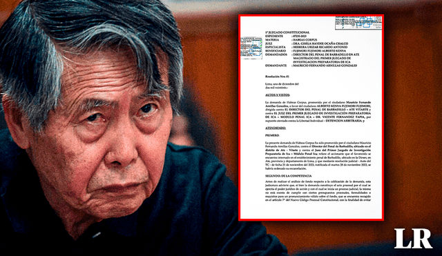 El expresidente Alberto Fujimori se encuentra recluido en el penal Barbadillo. Foto: Composición LR- Gerson Cardoso