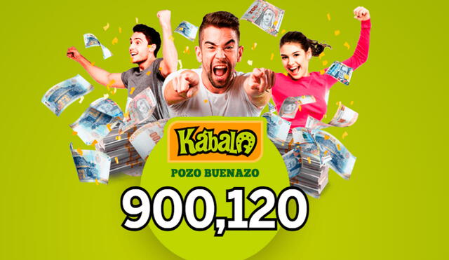 El pozo para este sorteo de La Kábala es de S/900.120. Foto: Intralot