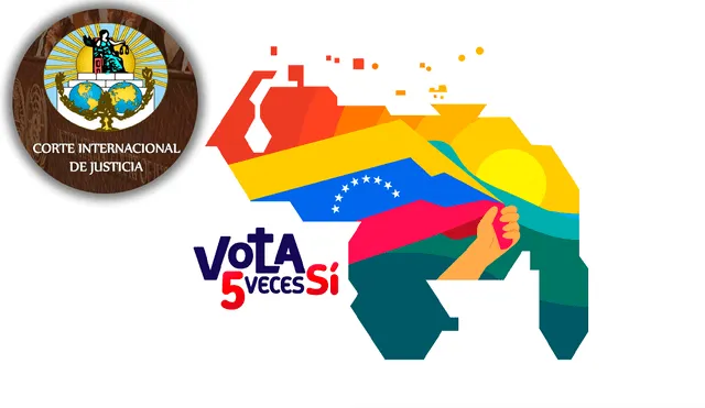 Son cinco las preguntas que se realizarán en el referendo del Esequibo. Foto: composición LR/Model United UTPL/Facebook/PUSV Miranda/X
