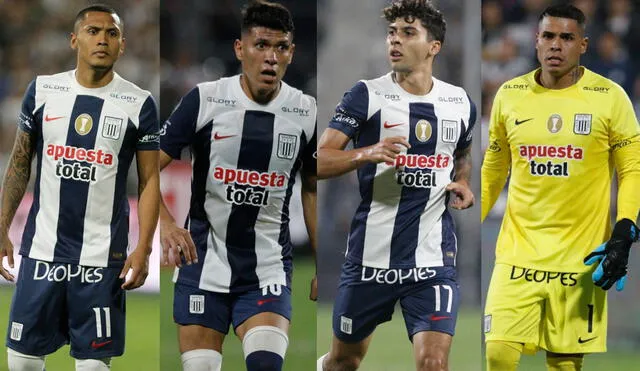 Bryan Reyna, Jesús Castillo, Franco Zanelatto y Ángelo Campos son algunos de los jugadores que seguirán en Alianza Lima. Foto: composición de LR/Luis Jiménez